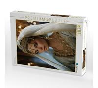 Puzzle · Princesse Arabe | Un regard doux et un bijou raffiné · 1000 pièces · Format assemblé 64 × 48 cm · CALVENDO Puzzle