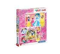 Clementoni Puzzle Princesse Disney 2 puzzles 60 pièces Multicolore G