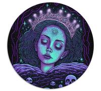 Puzzle Princesse endormie 1000 pièces pour Adultes et Adolescents, idéal comme Cadeau d'anniversaire ou de Vacances (67,5 x 67,5 cm)