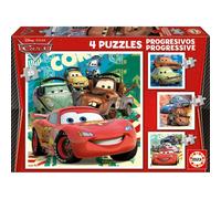 Puzzle progressif CARS - Garçons et filles - À partir de 3 ans - Dessins animés et bandes dessinées