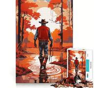 Puzzle Promenade dans Un Marais 1000 pièces - Développe la mémoire et Amuse - Qualité Professionnelle pour stimuler l’Esprit (38x26cm)