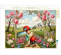 Puzzle · Promenade de Printemps | Un plaisir de scarabée sur roulettes · 1000 pièces · Format assemblé 64 × 48 cm · CALVENDO Puzzle
