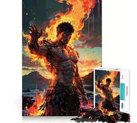 Puzzle Prometheus︰ Fire Eternal 1000 pièces pour Adolescents Améliore la mémoire Détente et Amusement Bords Nets Cadeau Unique 38x52cm