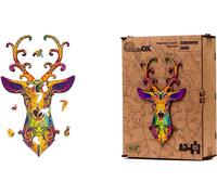 Puzzle Promotionnel En Bois Cerf Noble Puza3-00730