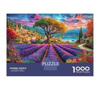 Puzzle Provence 1000 Pièces pour Adolescents Et Enfants - Difficile Puzzles Jeu De Patience en Famille 70x50cm/1000pcs