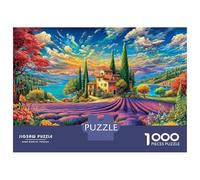 Puzzle Provence 1000 Pièces pour Adolescents Et Enfants - Difficile Puzzles Jeu De Patience en Famille 52x38cm/1000pcs
