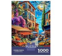 Puzzle Provence 1000 Pièces pour Adults Adolescents Et Enfants - Difficile Puzzles Jeu De Patience en Famille 52x38cm/1000pcs