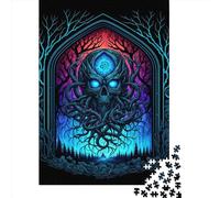 Puzzle Providence de 1000 pièces pour Adultes, Puzzle en Bois, Jeu éducatif pour Enfants, Cadeau de Noël, 1000 pièces (75 x 50 cm)