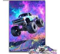 Puzzle psychédélique de 1000 pièces représentant Un véhicule Tout-Terrain pour Adultes, à partir de 14 Ans, idéal pour décorer Un Mur, Un Anniversaire ou comme Cadeau Unique (26x38cm)