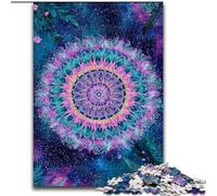 Puzzle psychédélique de 1000 pièces représentant Une Fleur de mandragore pour Adultes, à partir de 14 Ans Entraînez Votre Cerveau et Vos Mains Cadeaux de Noël (26x38cm)