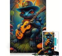 Puzzle psychédélique surréaliste de 1000 pièces pour Adolescents Jeu de logique et de Divertissement Bords Lisses Cadeau créatif 50x75cm