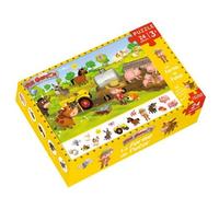 Puzzle P'tit garçon - La ferme de Peter (24 pièces) - - Nathalie Bélineau - Fleurus - Jeux livres objets