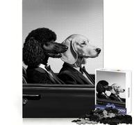 Puzzle Pulp Fiction Dogs pour Adultes, 1000 pièces, Puzzle cérébral, Plaisir Lent, Assemblage d'images, Cadeau Parfait (38x26cm)