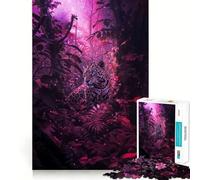 Puzzle Pulse of The Jungle 1000 pièces pour Adultes, Jeu de réflexion et de Concentration, Loisirs à Domicile, pour Les vœux du Père Noël (50x75cm)