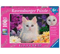 Puzzle Puzzle 100 P Xxl - Chat À Paillettes (Collection Paillettes)