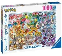 Ravensburger - Puzzle Adulte - Puzzle 1000 p - Pokemon - Challenge Puzzle - 15166