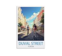 Puzzle Puzzle 1000 pièces Puzzles pour Adultes Duval Street Floride 1000 pièces Jeux éducatifs Puzzle décoration Maison 26x38cm