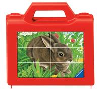 PUZZLE Puzzle 12 cubes - Animaux