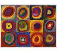 Puzzle Puzzle 1500 P Art Collection - Etude De Couleurs / Wassily Kandinsky