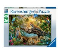 Puzzle Puzzle 1500 P - Léopards Dans La Jungle