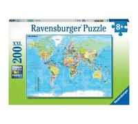 PUZZLE Puzzle 200 p XXL - Carte du Monde