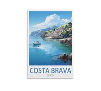 Puzzle Puzzle 2000 pièces, Costa Brava Espagne Puzzle Classique Puzzle 3D kit DIY Jouets en Papier Cadeaux Uniques Culture résidentielle 100x70cm