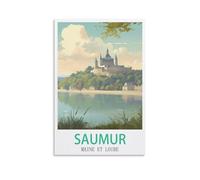 Puzzle Puzzle 2000 pièces, Saumur Maine et Loire Puzzles Puzzles 2000 pièces pour Adultes Puzzle de Peinture 2000 pièces Puzzles DIY Challenger pour Adultes 100x70cm