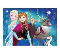 PUZZLE Puzzle 2x24 p - Aurores boréales / La Reine des Neiges