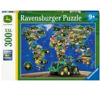 Ravensburger - Puzzle Enfant - Puzzle 300 p XXL - Le Monde John Deere - Dès 9 Ans - 12984