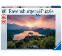 Ravensburger - Puzzle Adulte - Puzzle 3000 pièces - Lac de Bled, Slovénie - Adultes et Enfants à partir de 14 Ans - Puzzle de qualité supérieure fabriqué en Europe - Évasion - 17445