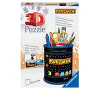 Puzzle Puzzle 3d Pot À Crayons - Pac-Man