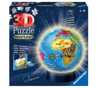 Puzzle Puzzle 3d Rond 72 P Illuminé - Globe
