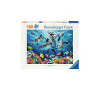 Puzzle Puzzle 500 P - Dauphins Sur Le Récif De Corail
