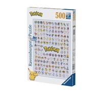 Ravensburger Puzzle 500 p - Pokédex première génération / Pokémon