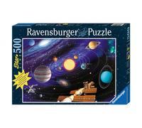 Ravensburger - Puzzle Adulte - Puzzle 500 p Star Line - Le système Solaire - 14926
