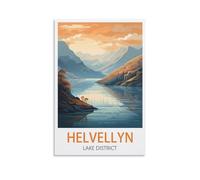 Puzzle Puzzle de 1000 pièces Puzzles du District des Lacs Helvellyn pour Adultes et Enfants Jeux éducatifs de 1000 pièces Puzzles colorés pour la décoration intérieure 50x70cm