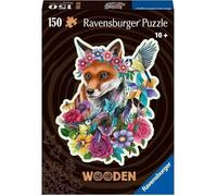 Puzzle Puzzle En Bois - Forme - 150 Pcs - Renard Coloré
