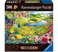 Puzzle Puzzle En Bois - Rectangulaire - 500 Pcs - Jardin De La Nature