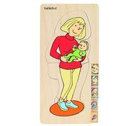 Beleduc Layer Mother Puzzle Clair Enfants