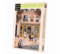 Puzzle - PUZZLE MICHELE WILSON - AVENUE FELIX FAURE - Bois - 80 pièces - Découpé à la main en France