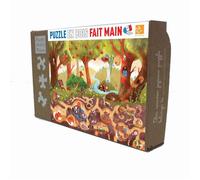 Puzzle - PUZZLE MICHÈLE WILSON - Terriers de Hyacinthe Gioanni - 24 pièces - Bois - Fabriqué à la main