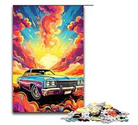 Puzzle | Puzzle pour Adultes et Enfants 1000 pièces Puzzle en Bois Soulagement du Stress Jouet éducatif Intelligence 1000 pièces