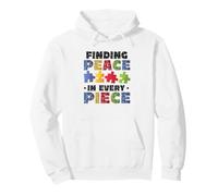Puzzle Puzzle Trouver la Paix dans Chaque pièce Sweat à Capuche