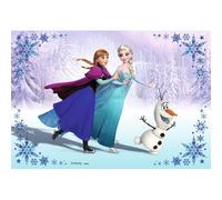 PUZZLE Puzzles 2x24 p - Surs pour toujours / Disney La Reine des Neiges