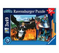 Puzzle Puzzles 3x49 P - Dragons : Les Neuf Royaumes