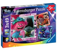 Puzzle Puzzles 3x49 P - Tournée Mondiale / Trolls 2