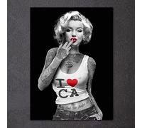 Puzzle Puzzles en Bois Pour Adultes et Enfants,1000 pièces Marilyn Monroe Actrice Beauté Nue Puzzles Bois,Décoration Mur Moderne Art Cadeau Unique Décor À La Maison