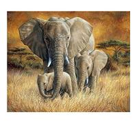 Puzzle Puzzles en Bois Pour Adultes et Enfants,2000 pièces Animal de la famille des éléphants Puzzles Bois,Décoration Mur Moderne Art Cadeau Unique Décor À La Maison