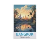 Puzzle Puzzles pour Adultes 1000 Pièces，Bangkok, Thaïlande，Jouet Éducatif Loisirs Bricolage Jeu Cadeau Puzzle（75x50cm）-AK58