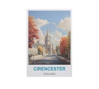 Puzzle Puzzles pour Adultes 1000 Pièces，Cirencester, Angleterre，Jouet Éducatif Loisirs Bricolage Jeu Cadeau Puzzle（50x70cm）-H38
